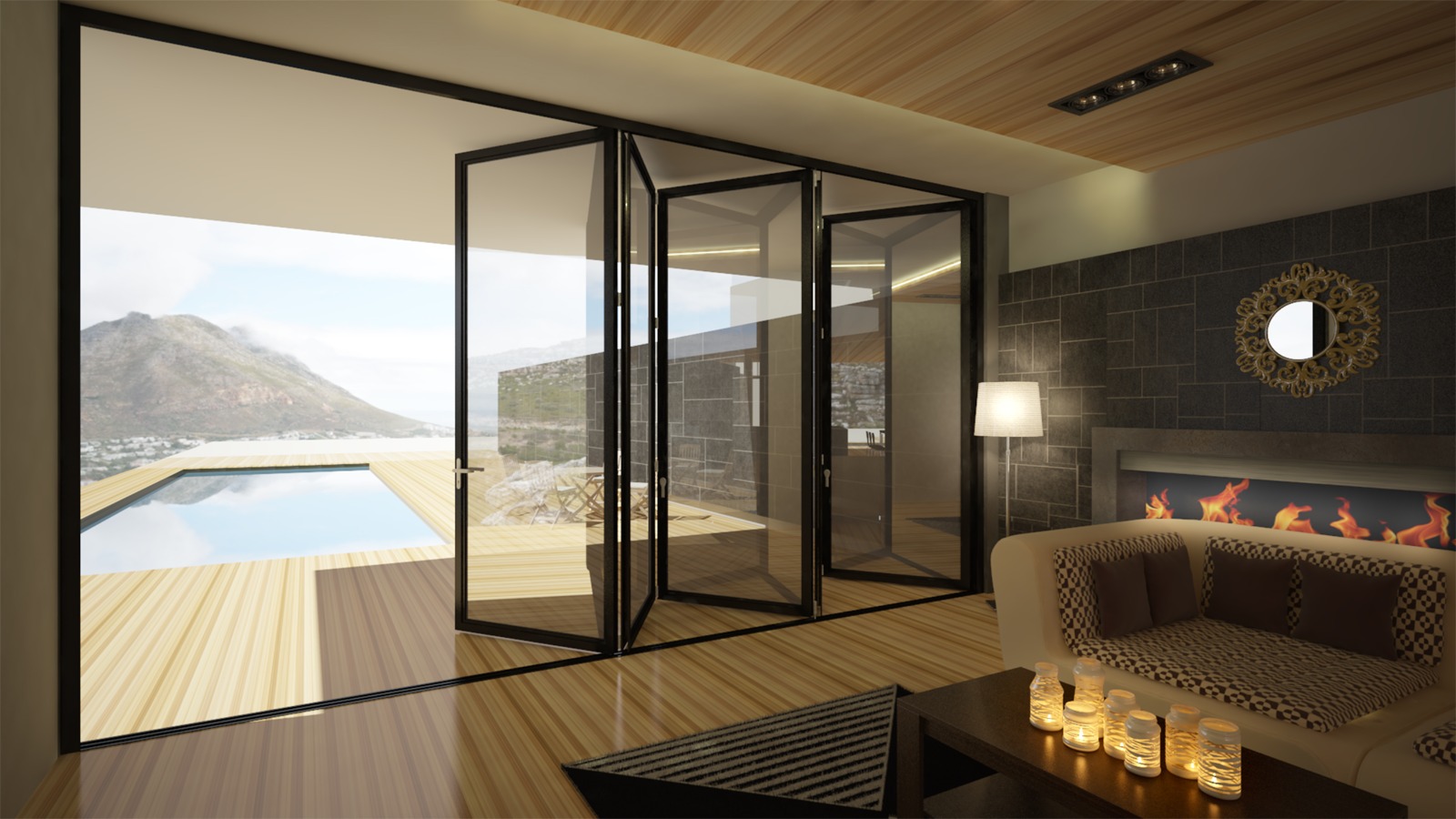 FD73 Folding Door
